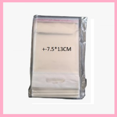 PVC PLASTIC 7.5*13CM +-100'S PVC PLASTIC 7.5*13CM +-100'S